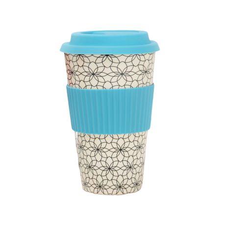 Reusable Coffee Mug with Silicone Lid