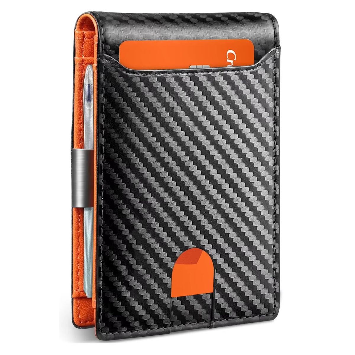 RFID Blocking Carbon Fiber Men's Wallet