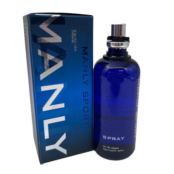MANLY Eau De Cologne Men- Sport Blue 125ml