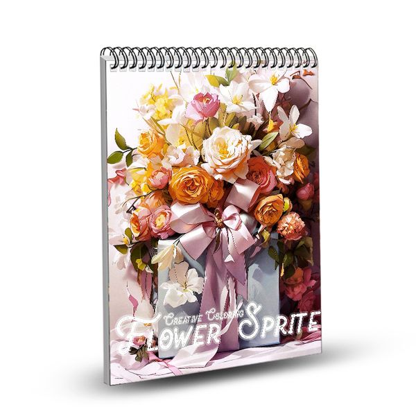 Coloring Book, Stress Relief Coloring, Thickened A4 Sketchbook Paper
