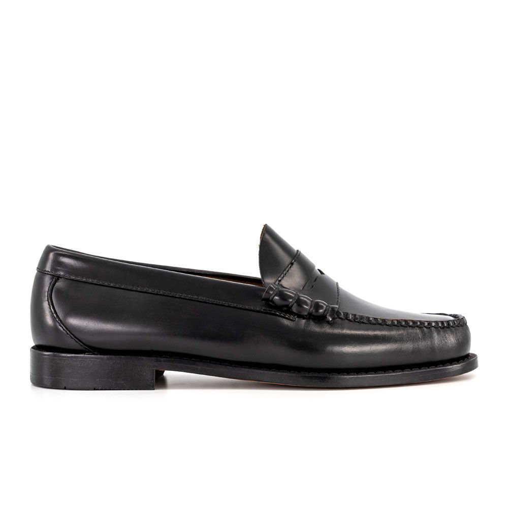 G.H Bass & Co - Men's Black Larson Penny Moc Loafers | Shop Today. Get ...