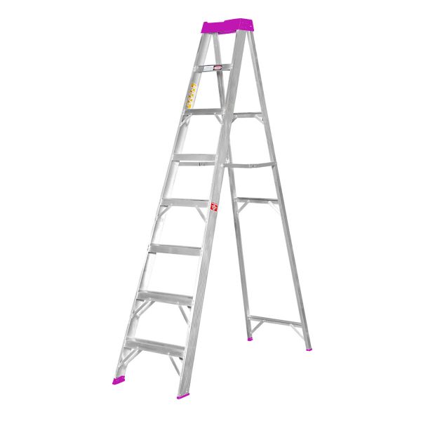 8 StepAluminium Single Sided Ladder Heavy Duty (ASL)