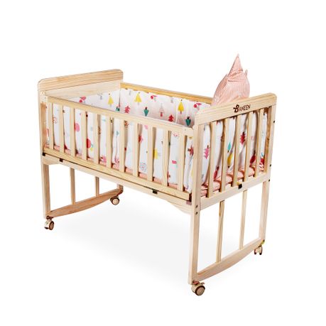 Baneen Wooden Baby Co Sleeper Camp Bassinet Crib w Bedding Pink Shop Today. Get it Tomorrow takealot