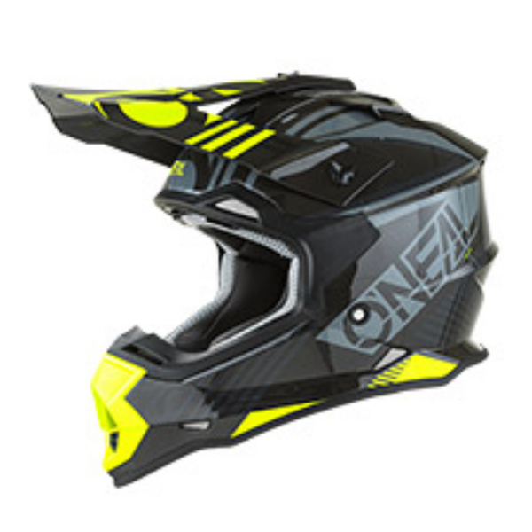 O'Neal 2 Series Red/Yellow Rush V.22 Helmet