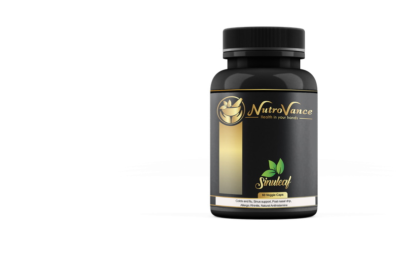 SinuLeaf - Allergy / Sinus /Hayfever Herbal Remedy (60 Veg capsules)