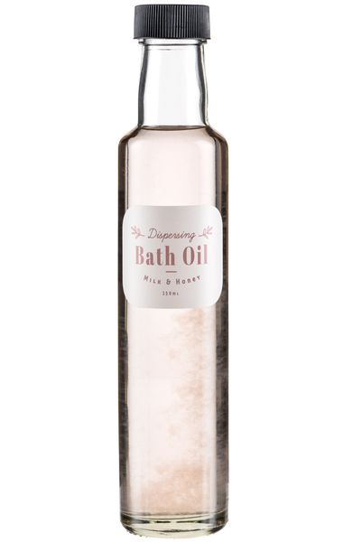 Vensico - Milk &amp; Honey Bath Oil For A Soothing &amp; Relaxing Bath - 250ml