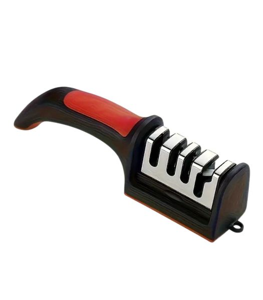 4-Stage Professional Knife Sharpener - Tungsten Steel, Ceramic &amp; ABS