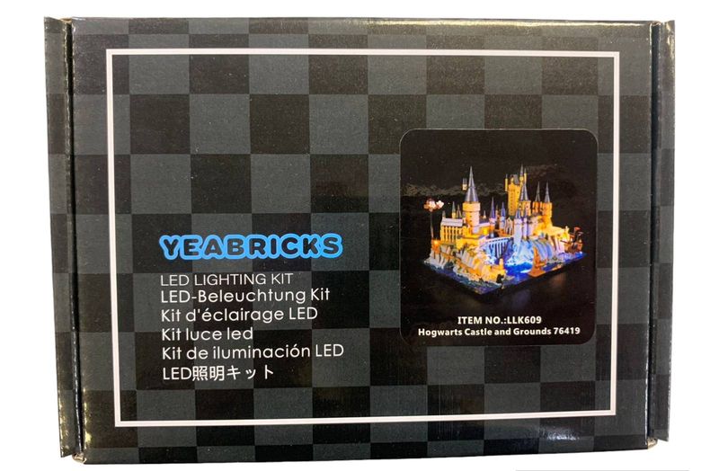 Yeabricks Light Set For Lego 76419 Hogwarts Castle and Grounds
