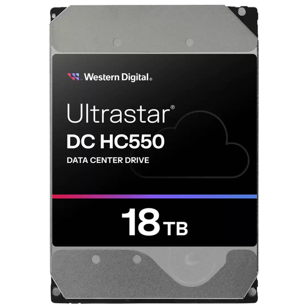 WD Ultrastar DC HC550 18TB 3.5 SATA HDD Hard Drive - 7200 RPM Harddrive