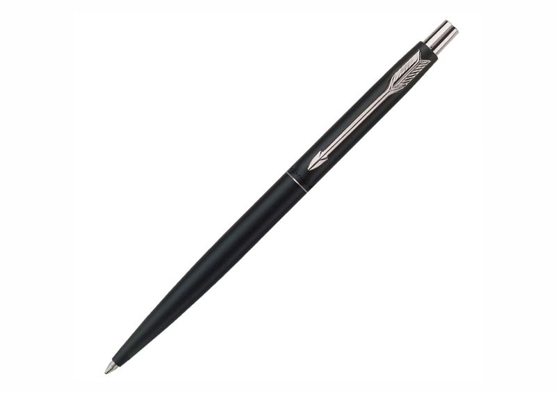 Parker Classic Ballpoint Pen Matte Black Barrel with Silver Trim