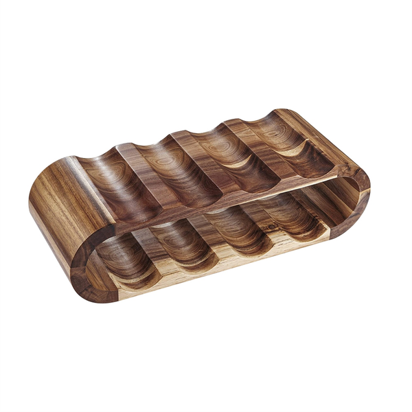 Wine Rack Countertop Bottle Holder- 2 Tier 8 Bottle Wine Storage Rack