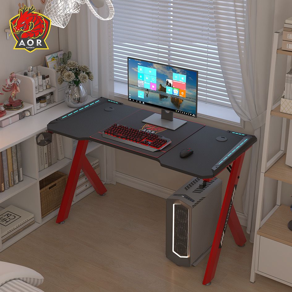 RGB Ergonimic Pro Y Shape Leg Gaming Desk 140CM | Shop Today. Get