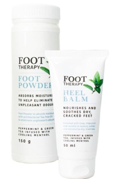 Foot Therapy Heel Balm and Powder