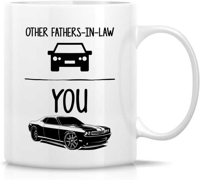 Fathers in law-Father's day-Mother's day-Valentines-Christmas Mug