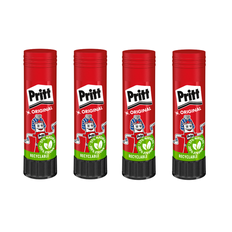 Pritt Stick 43g Glue Stick - Value Pack Of 4, Shop Today. Get it Tomorrow!