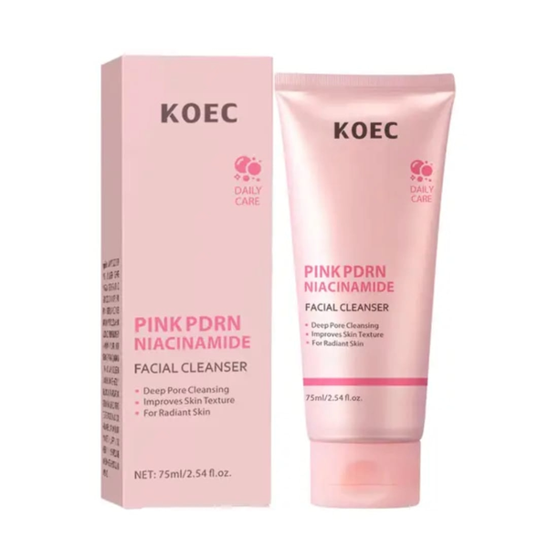 KOEC Pink PDRN Niacinamide Foaming Cleanser
