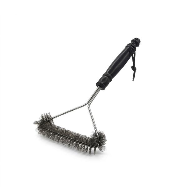 12" Y-Shape Stainless Steel Braai Grill Brush with Scraper