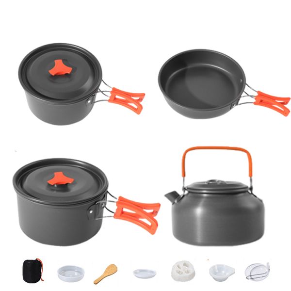 16 Piece Camping Cookware Set