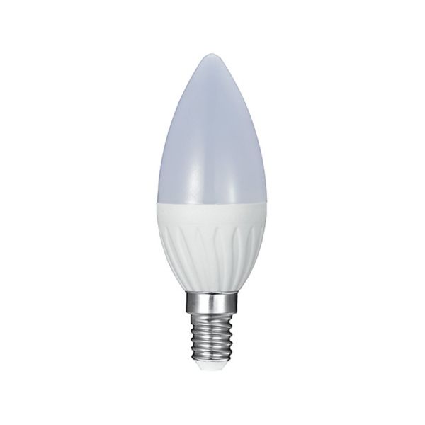 Current Light Bulb Candle - LED - E14 - 4W - Cold White - Bulk Pack of 7