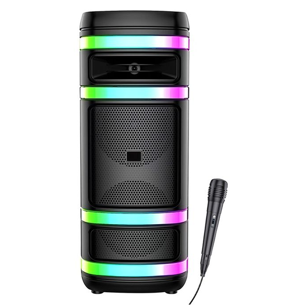 100W Portable Rechargeable Speaker - Bass Boost/Exceptional Sound/RGB light