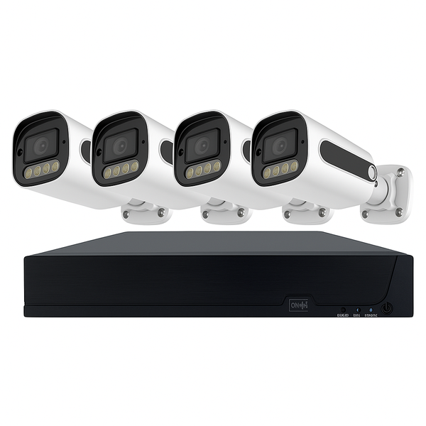 CCTV Kit 4MP - With Color Night Vision, DVR