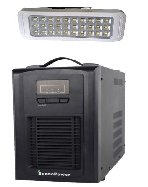 Econo 3000va 1800w UPS with Surge protection + Rechargeable LED Light