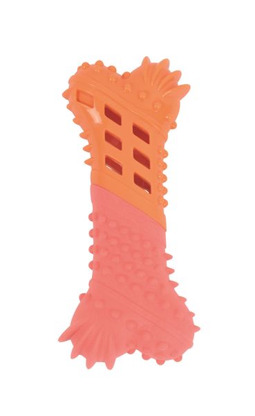 Mpet Vice Versa Rubber Bone Dog Toy - Bacon Scented