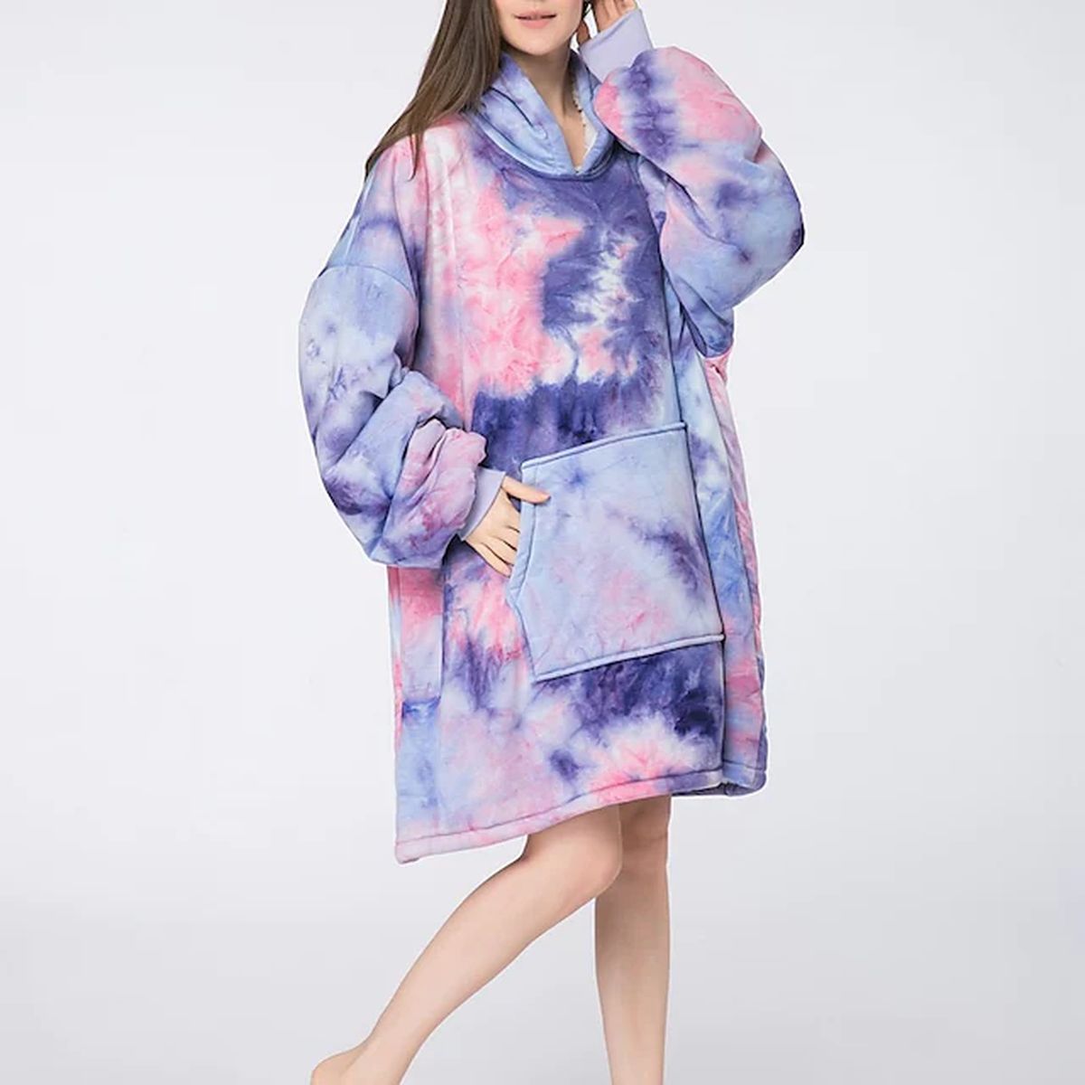 Blanket Hoodie Oversized Tie Dyed Shop Today. Get it Tomorrow