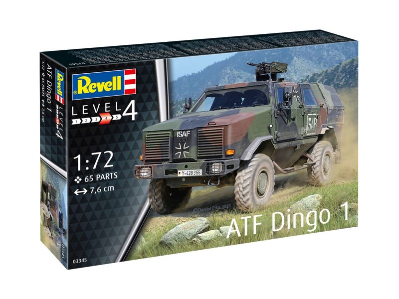 Revell 1/72 ATF Dingo 1 Vehicle Plastic Model Kit