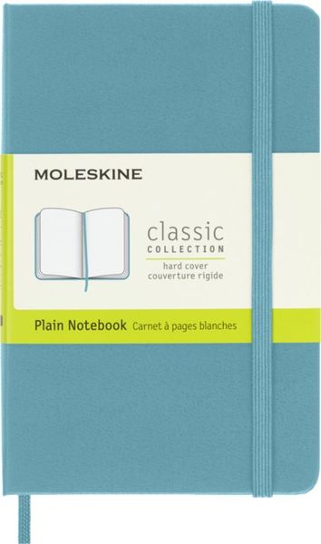 Moleskine Classic Reef Blue Pocket Plain Notebook