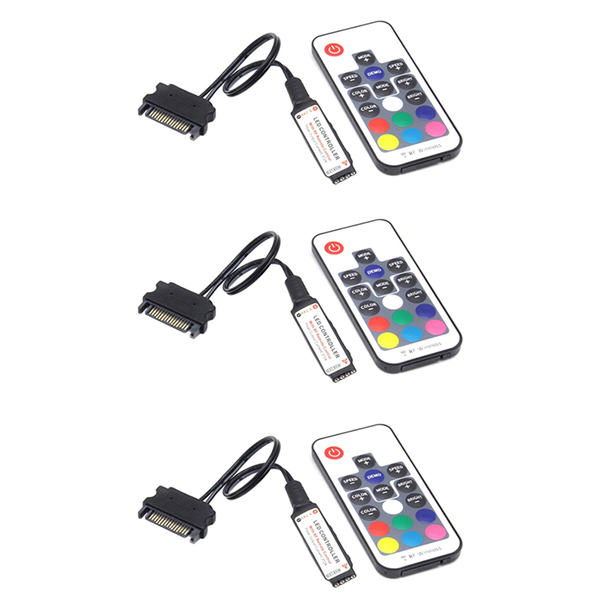 Sata Rgb Controller For Computer Case 5050 Rgb Led Strip Light