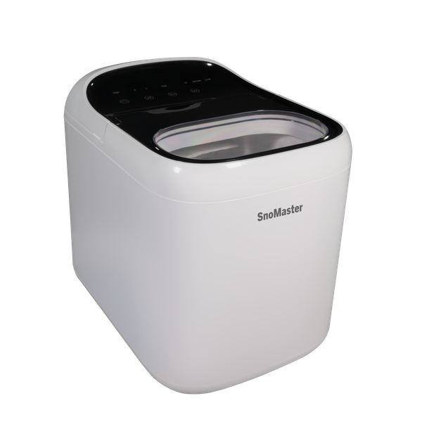 SnoMaster - 12Kg/24Hr Counter-Top Bullet Type Ice-Maker - White (SM-30)