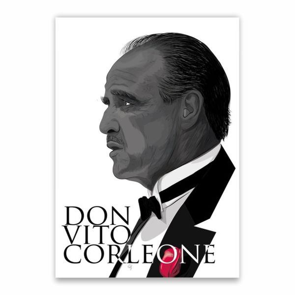 Don Vito Corleone Poster - A1
