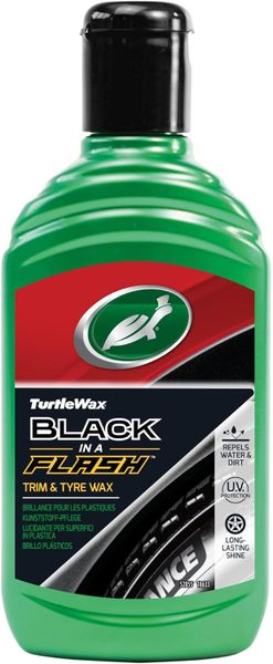 Turtle Wax Black in a Flash Trim Wax (300ML)