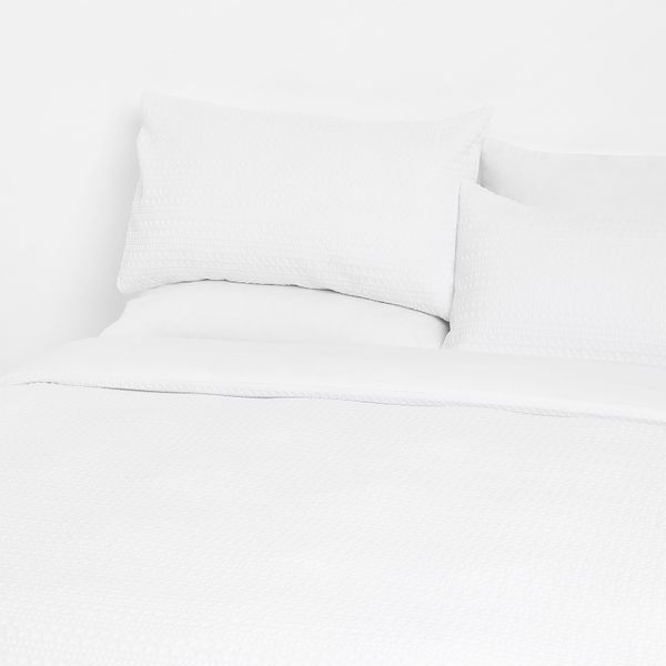George &amp; Mason - Waffle Duvet Cover Set