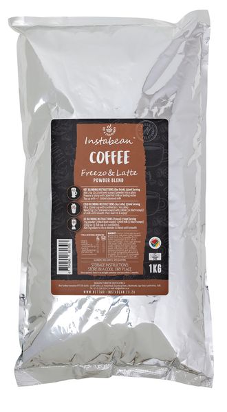 Instabean Coffee Freezo &amp; Latte powder 1kg Refill Pouch