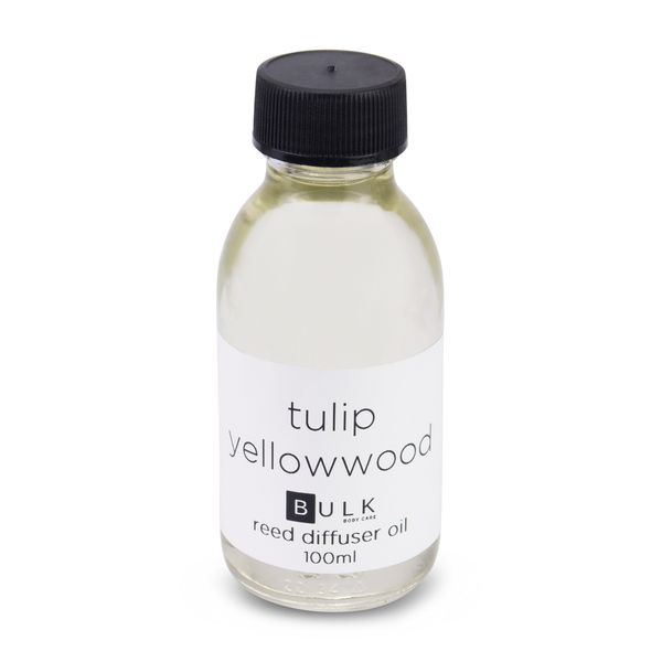 Bulk Body Care - Reed Diffuser Perfume Oil - Tulip &amp; Yellowwood - 100ml