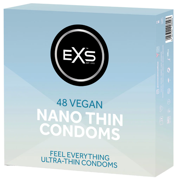 EXS Nano Thin Condoms - 48 Bulk Pack