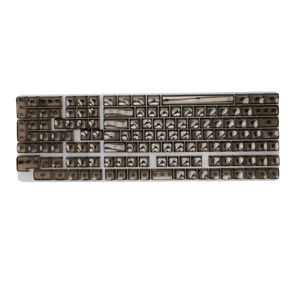 Transparent Keycaps (Black)