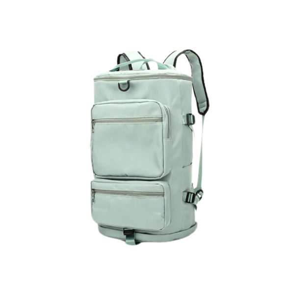 Wet &amp; Dry 9-Compartment Travel Backpack with Shoe Storage
