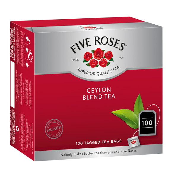 Five Roses Tagged Tea 1 x 100s