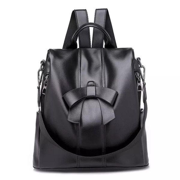 Premium Anti-Theft PU Leather Backpack