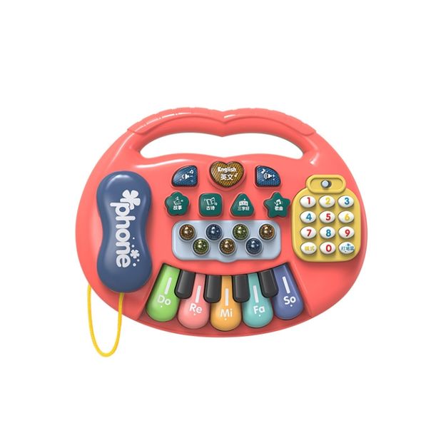 Early Childhood Education Multifunctional Electronic Piano Whack-a-Mole Toy