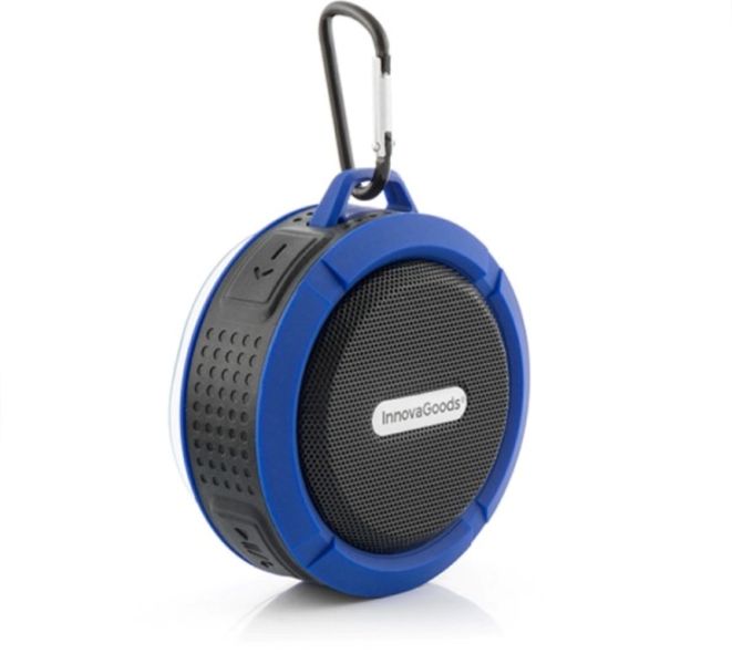 InnovaGoods Waterproof Portable Wireless Speaker DropSound