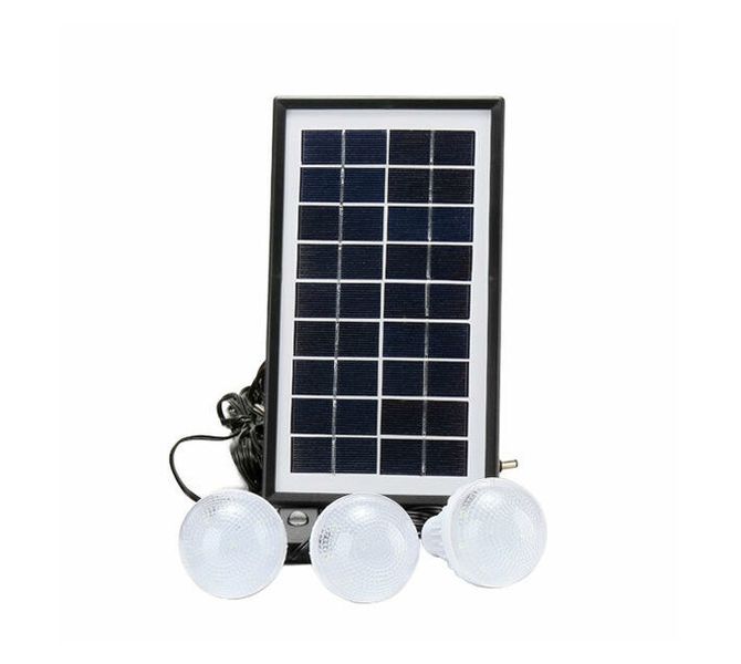 GDlite - Complete Portable Solar Charged Light System - GD 8