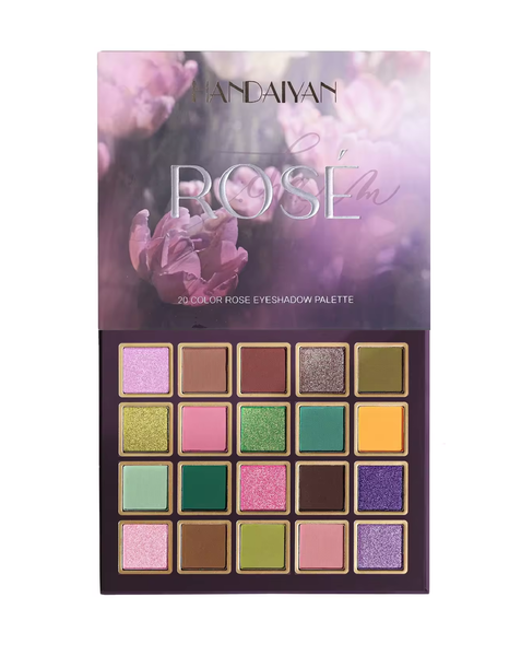 Rose 20 Colour Compact Powder Eyeshadow Palette