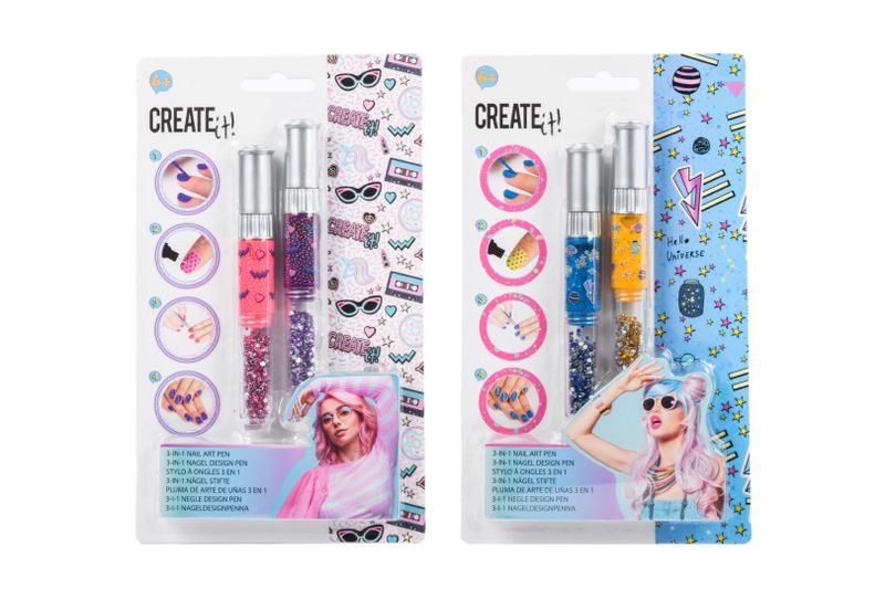Create It! Nail Art 3In1 Pen - Parent