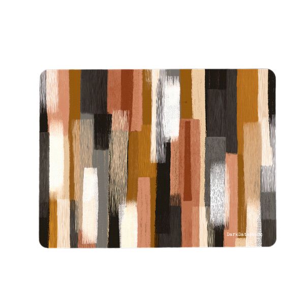 Abstract Blocks &amp; Stripes Placemats by Wikus Schalkwyk