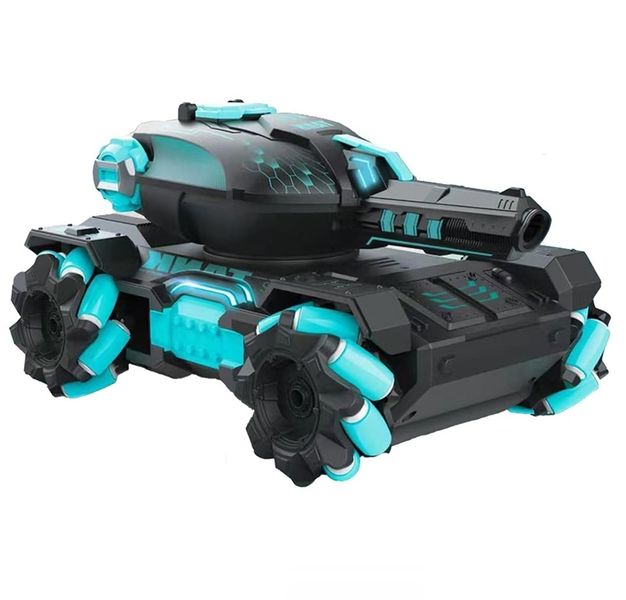 Remote Controlled Tank with Gel Blaster Cannon