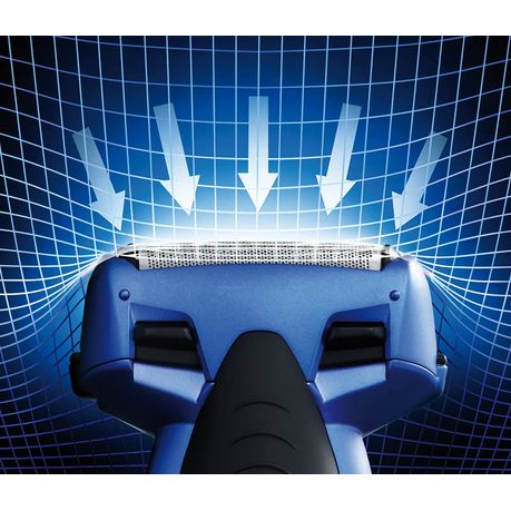 Panasonic Silver Wet and Dry Electric 3-Blade Shaver for Men
